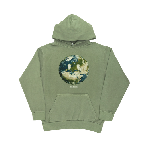 Globe Oil Green Hoodie