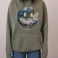 Globe Oil Green Hoodie