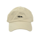 Nice Dad Hat - Cream