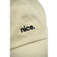Nice Dad Hat - Cream